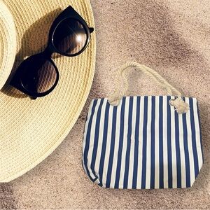 Nautical beach bag
